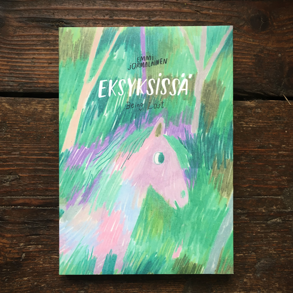 Eksyksissa Being Lost Book Cover for Silent Book